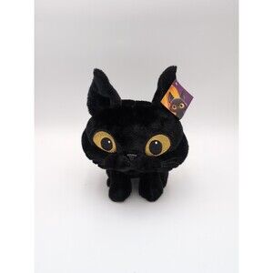 Hug & Luv Edgar Allan the Cat Plush Black Cat Stuffed Animal Far East Brokers